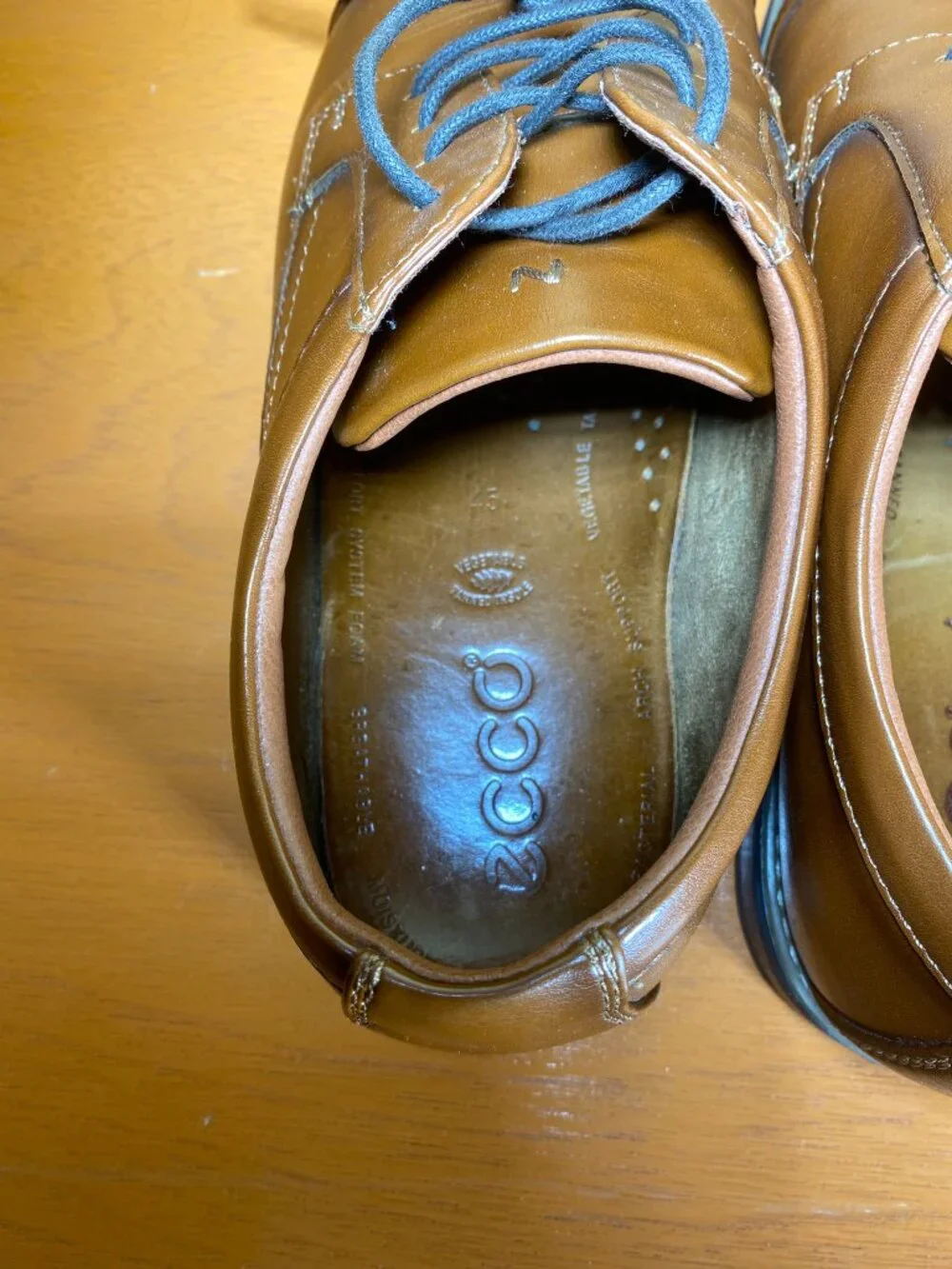 Nunn Bush Carmelo Cap Toe Oxford Size 11 Wide # 81511221 Leather Insoles